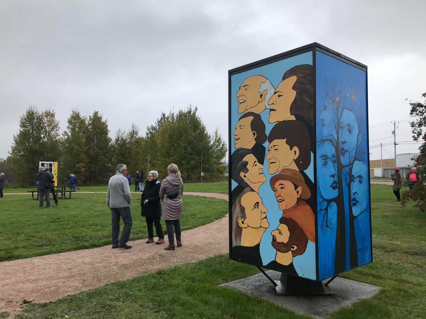 La Ville de Baie-Comeau inaugure le parc Anita-Julien-Paquet